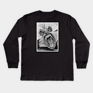 WILD: Werewolf (inktober) Kids Long Sleeve T-Shirt